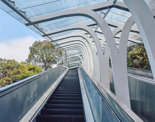 皇冠信用网登2_“无痛”登白云山皇冠信用网登2!摩星岭步步高观光扶梯2月5日免费开放