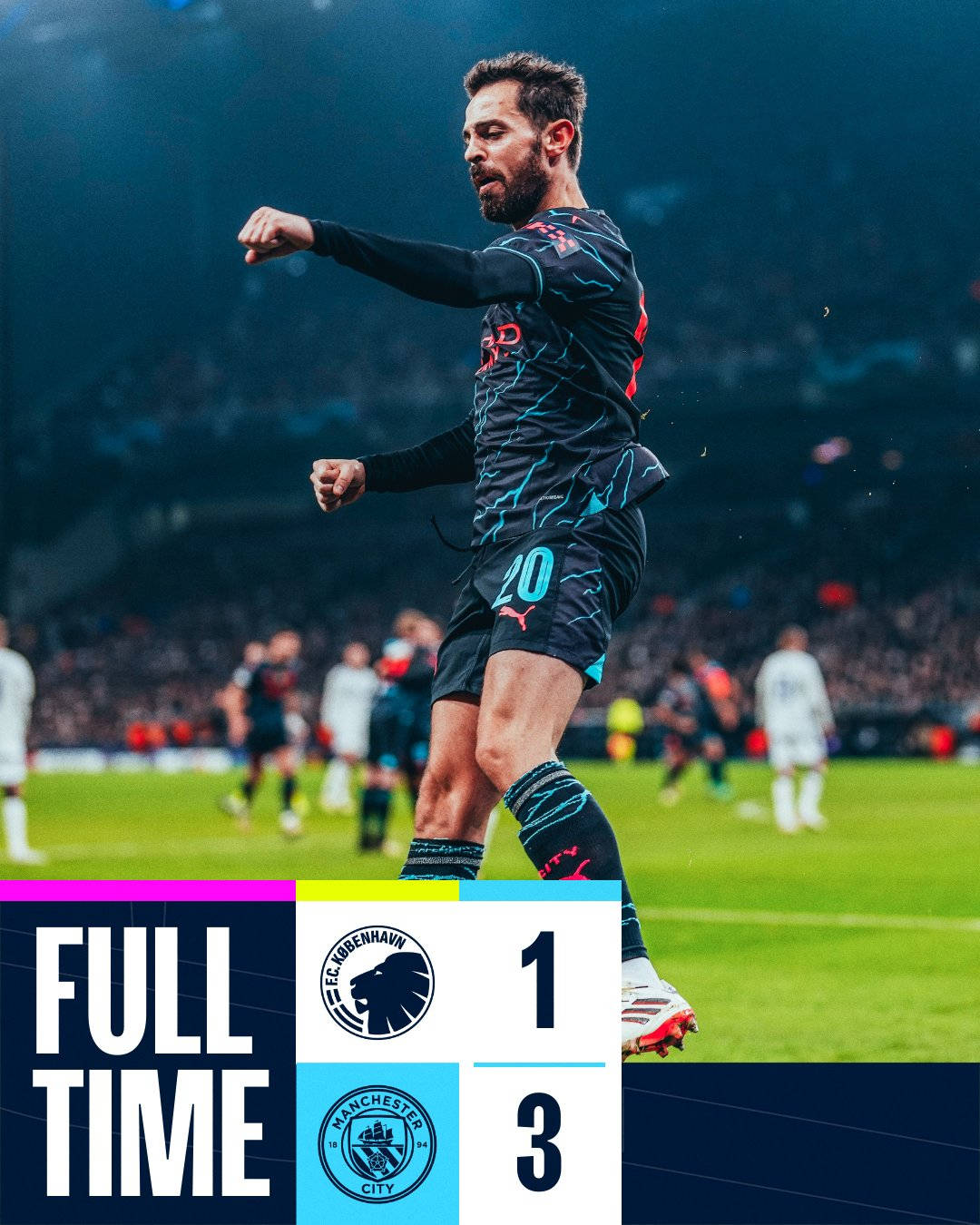 皇冠信用网登1_欧冠1/8决赛-曼城客场3:1哥本哈根皇冠信用网登1,德布劳内和福登均传射建功