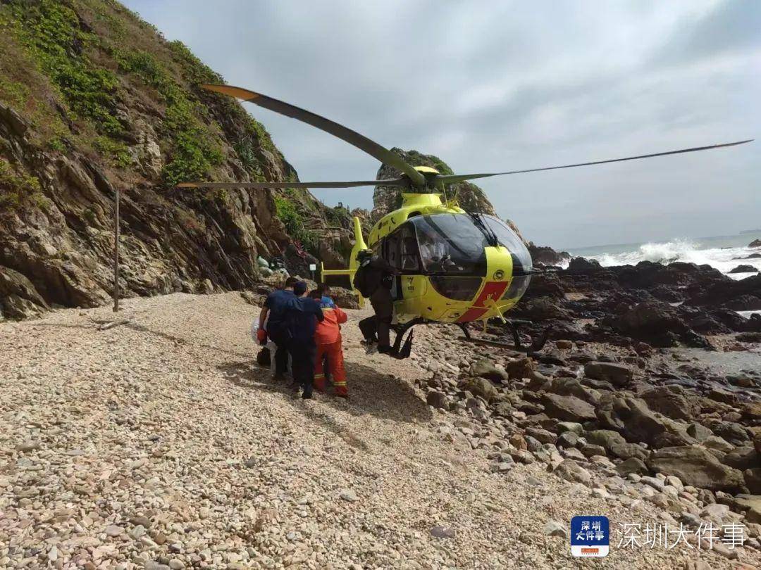 皇冠信用盘开户_深圳一男子徒步穿越东西涌时突发心梗皇冠信用盘开户!直升机出动救人