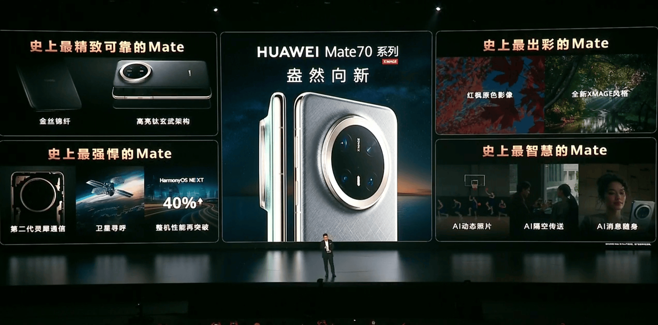 皇冠信用网在线申请_华为“史上最强大Mate”正式发布!首发卫星寻呼功能皇冠信用网在线申请,余承东:靠抄袭是没有未来的,能超越Mate的只有Mate