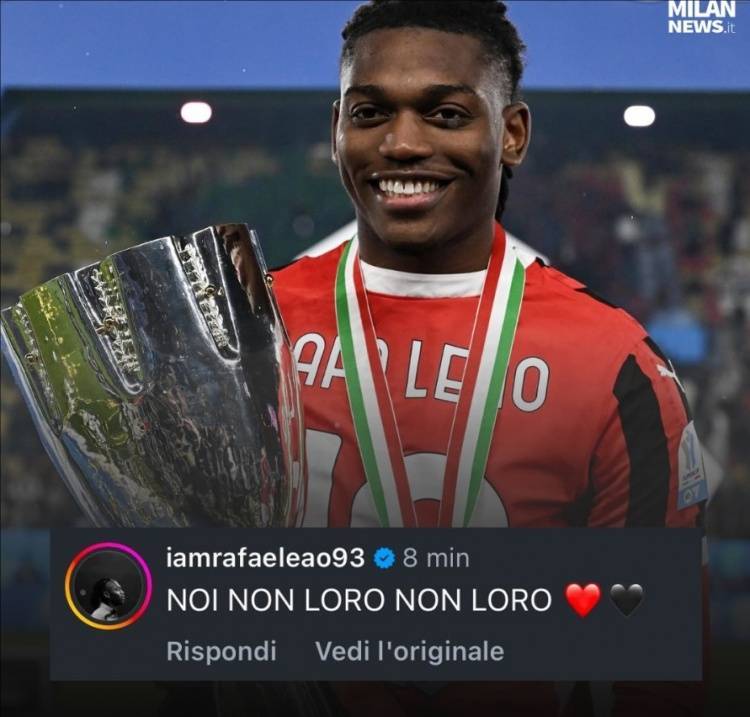 Formal football platform
_开嘲讽!米兰官方晒莱奥庆祝照Formal football platform
,后者回复道:我们,而不是他们