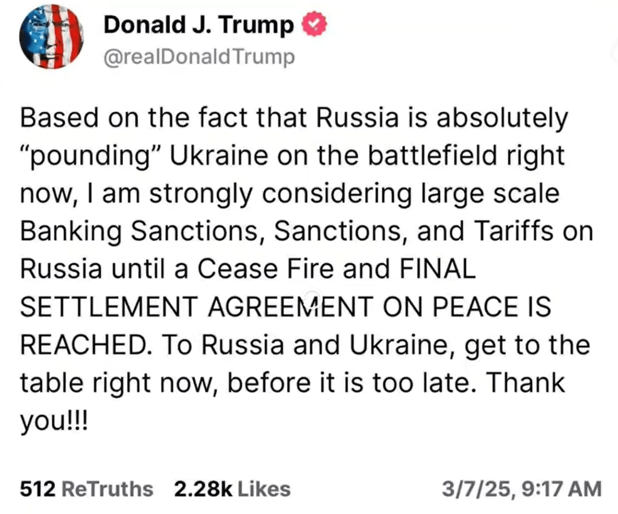 如何申请皇冠信用網_重磅！特朗普宣布：鉴于俄对乌发动袭击如何申请皇冠信用網，考虑对俄实施大规模制裁，直至达成停火协议！国际原油飙升，布油涨超2.7%