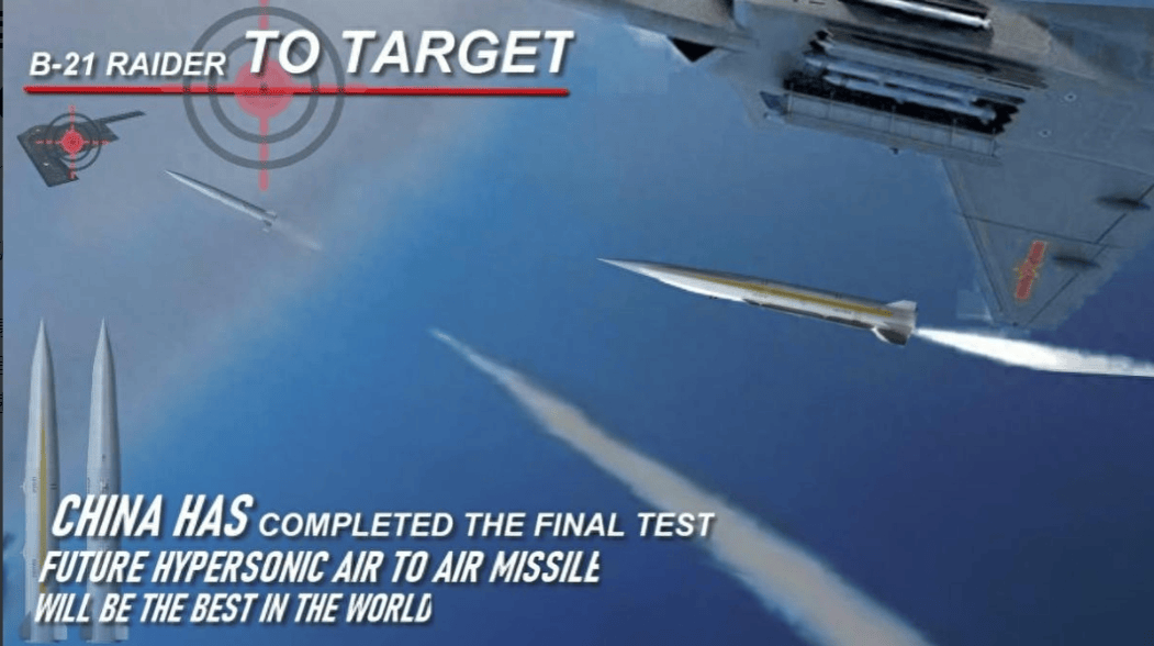 皇冠信用网哪里申请_美军话音刚落皇冠信用网哪里申请，中方高超空空导弹就射，可1000公里敲碎B-21轰炸机
