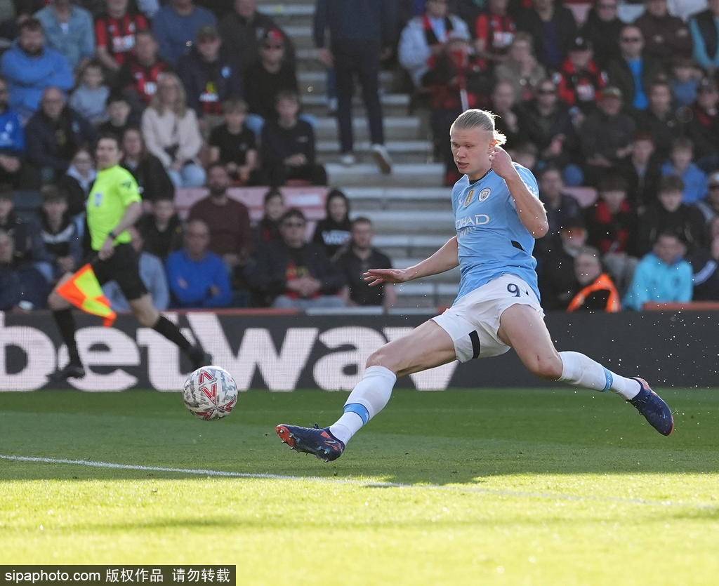 皇冠信用網账号注册_足总杯-哈兰德破门+失点+伤退 曼城2-1伯恩茅斯晋级4强