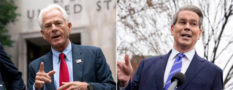 皇冠登3新2管理_美媒：特朗普政府多名幕僚曾警告关税“毁灭性”后果皇冠登3新2管理，纳瓦罗和贝森特发生过激烈争吵