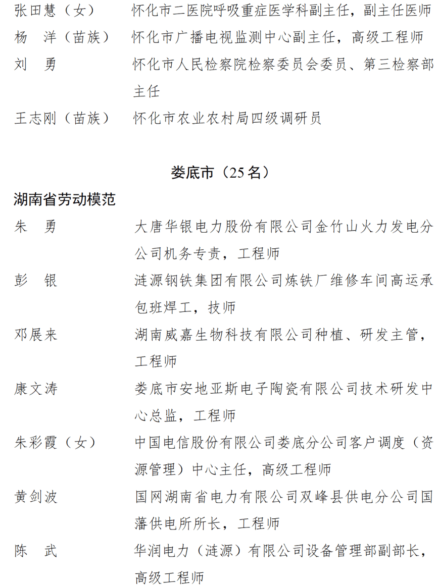 皇冠信用盘开户_中共湖南省委湖南省人民政府关于表彰湖南省劳动模范和先进工作者的决定