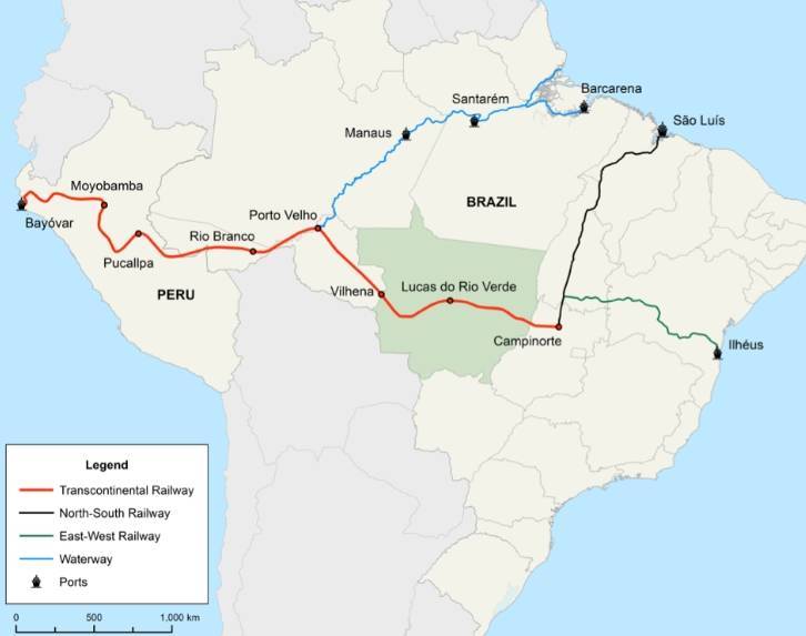 皇冠信用网出租_巴西部长：正与中国讨论建设从钱凯港到巴西的铁路