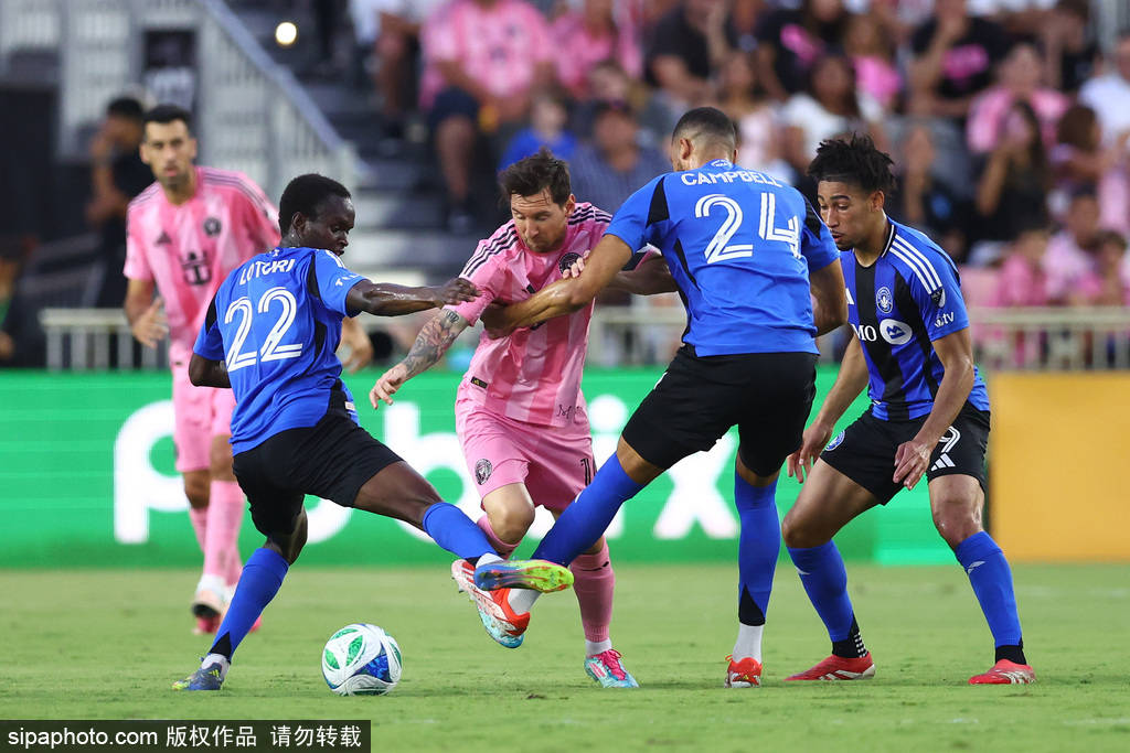 皇冠信用网_美职联-梅西双响苏亚雷斯2球 迈阿密国际4-2近5场首胜