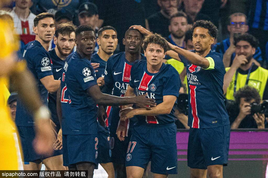 皇冠信用网如何申请_欧冠-杜埃两射一传登贝莱助攻双响 巴黎5-0国米首夺冠