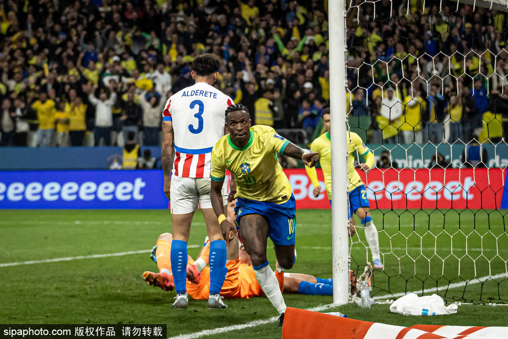 世界杯买球
_世预赛-库尼亚助攻维尼修斯制胜 巴西1-0巴拉圭提前2轮出线