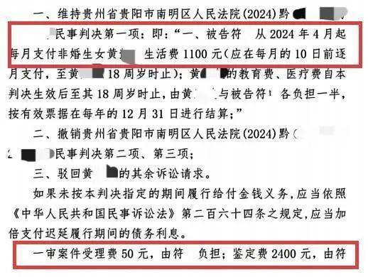 皇冠信用网在线申请_百万粉丝网红出轨粉丝意外产子不给抚养费皇冠信用网在线申请,法院判其月付抚养费1100元
