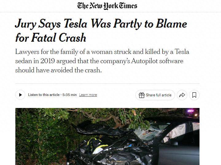 皇冠公司的代理怎么拿_特斯拉自动驾驶致死案被判赔2.43亿美元皇冠公司的代理怎么拿，专家称Autopilot存缺陷