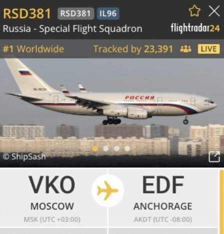 如何代理皇冠信用網_俄专机穿过极地抵达阿拉斯加如何代理皇冠信用網，美俄会谈地“全副武装”：数百特工入驻，安保规则曝光