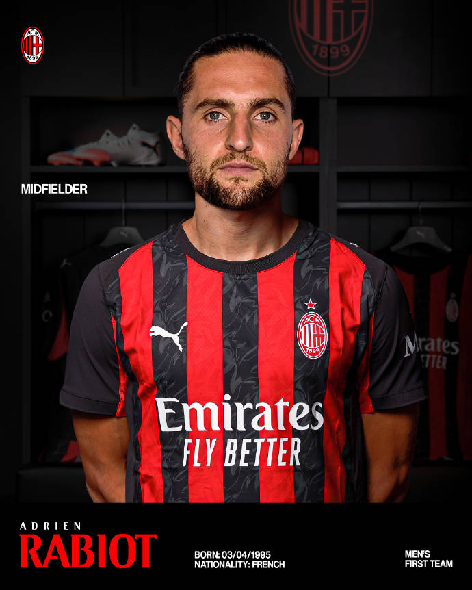 爱尔兰超级联赛_重返意甲爱尔兰超级联赛！AC米兰官宣拉比奥加盟 与阿莱格里再度合作