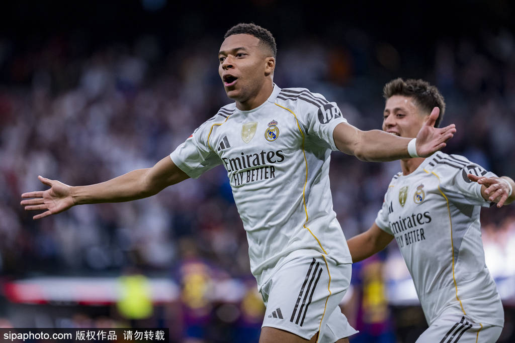 世界杯信用盘登2登3_西甲-姆巴佩破门+失点贝林厄姆建功 皇马2-1胜10人巴萨