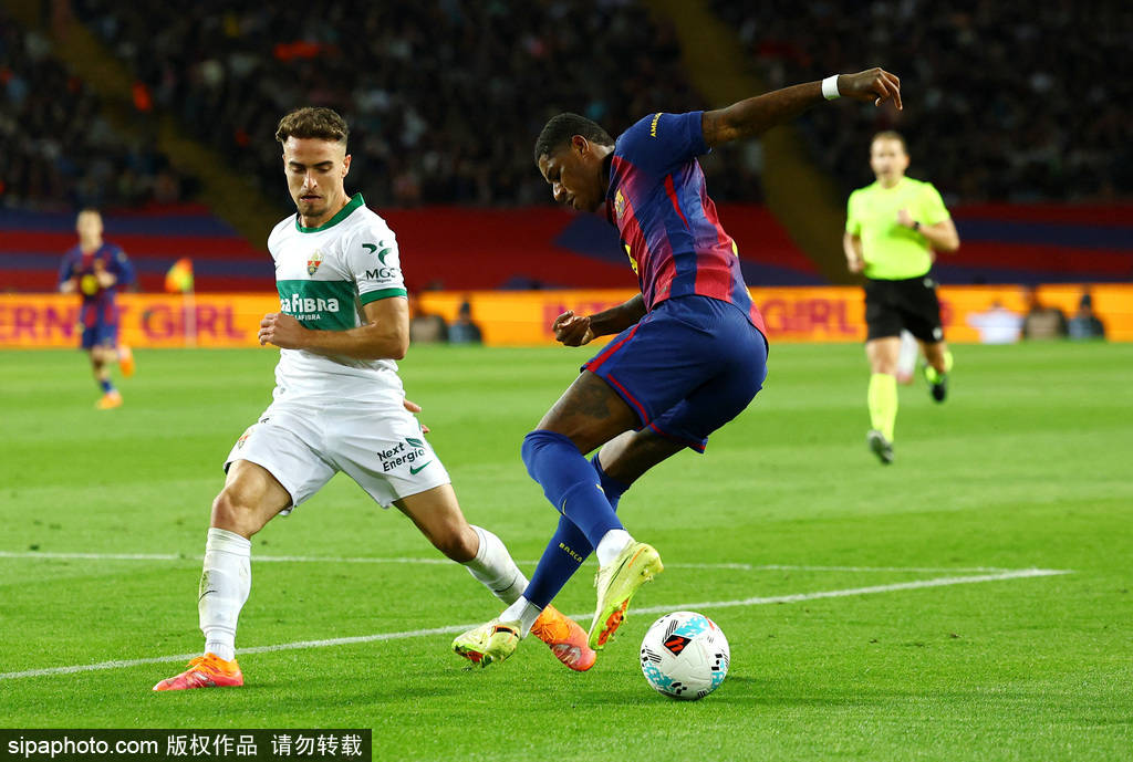 世界杯足球投注_西甲-亚马尔破门拉什福德建功 巴萨3-1埃尔切仍落后5分