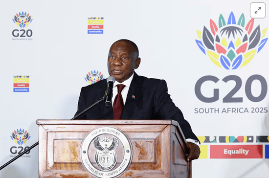 皇冠信用盘怎么注册_美国不来皇冠信用盘怎么注册，南非总统：将把“主席国”交给空椅子