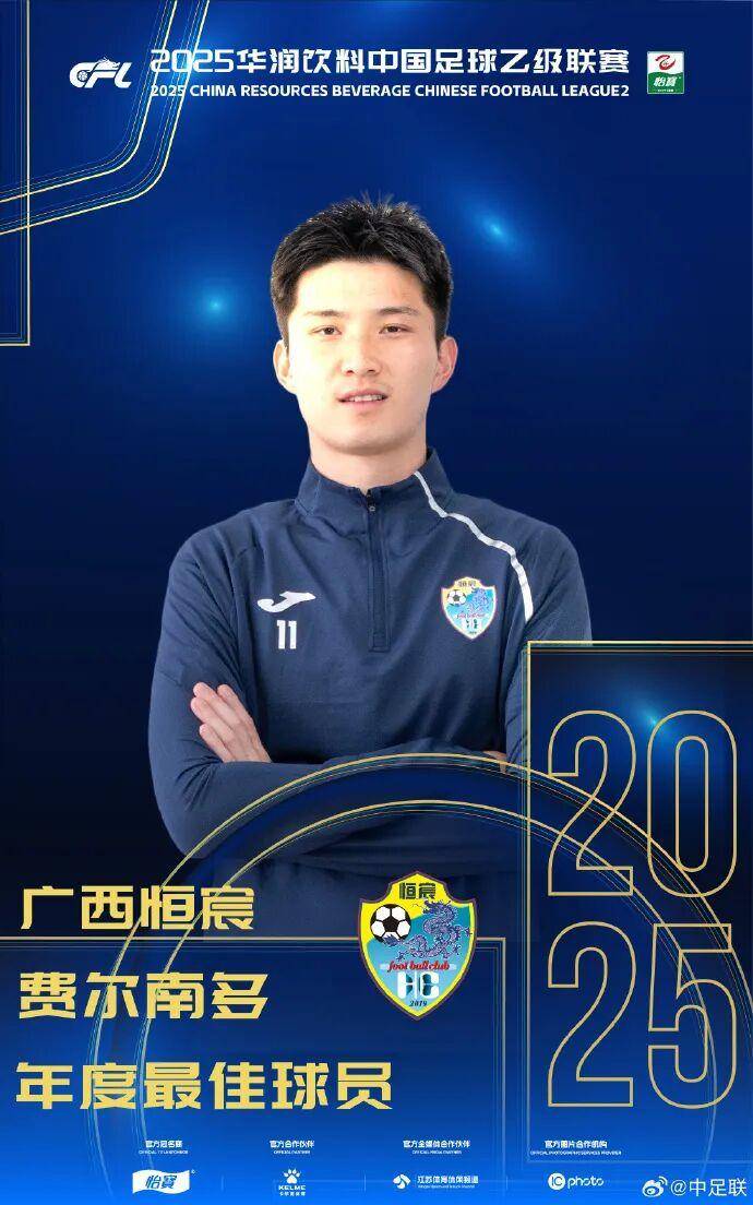 查尔顿 vs 西布朗
_2025中国足球职业联赛颁奖：瓦科斩中超最佳球员